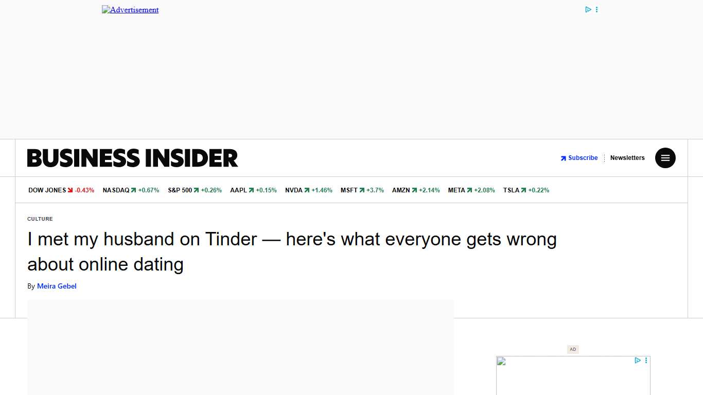 I Met My Husband on Tinder — Here’s What People Get Wrong About Online Dating - Business Insider